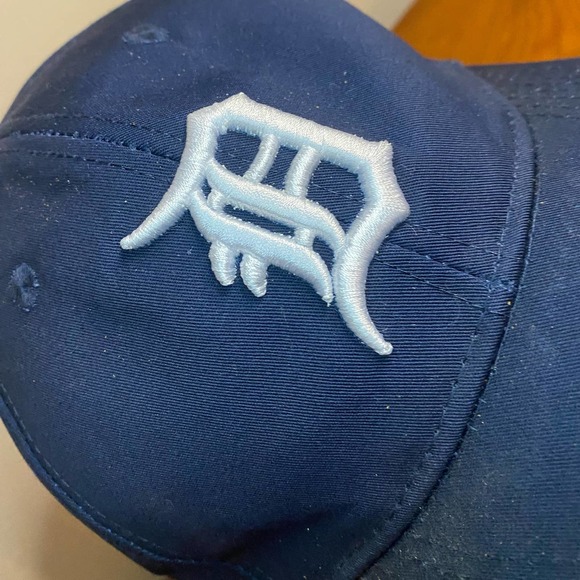 Blue Baseball Cap with White Logo - Picture 5 of 15